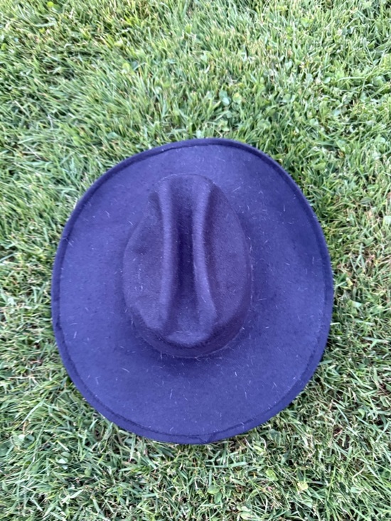 Vintage Pigalli Black Wool Felt Cowboy Hat Western Ranch Style Size 6 3/4 main image 8